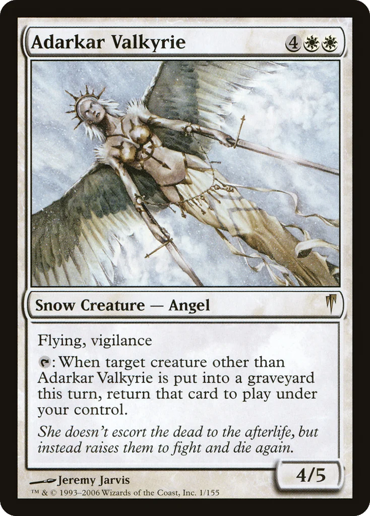 Adarkar Valkyrie · Coldsnap