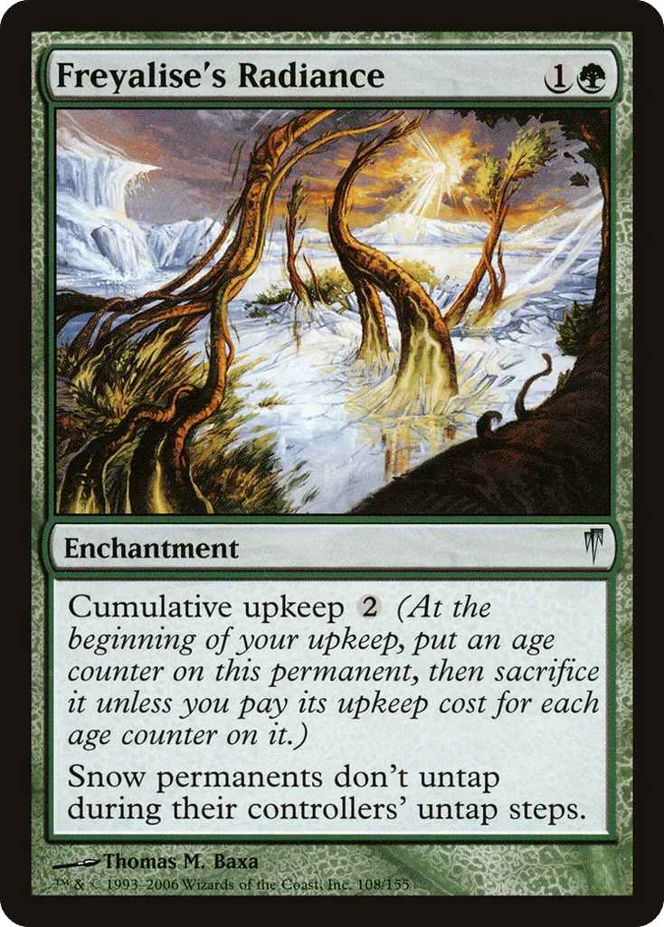 Freyalise's Radiance · Coldsnap