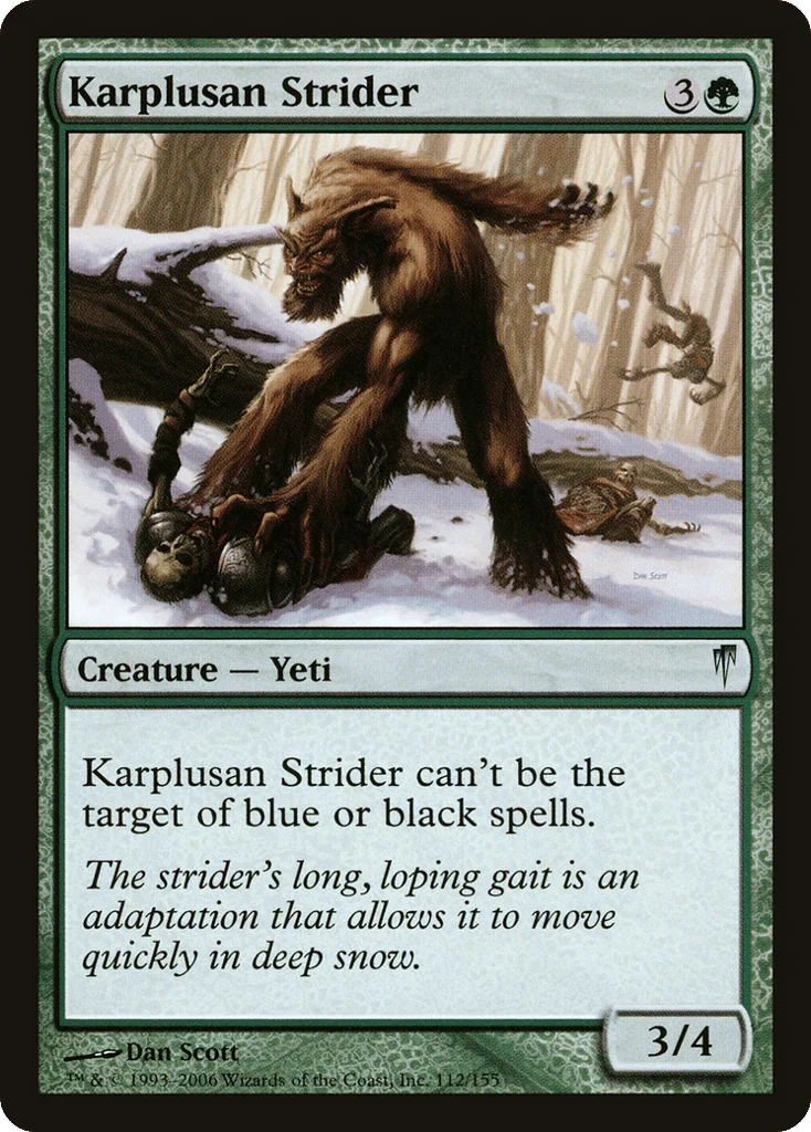 Karplusan Strider · Coldsnap