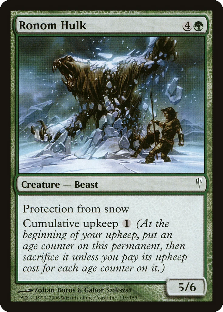 Ronom Hulk · Coldsnap