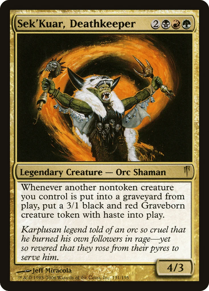 Sek'Kuar, Deathkeeper · Coldsnap