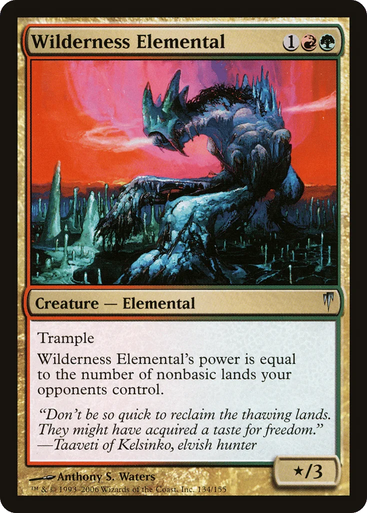Wilderness Elemental · Coldsnap