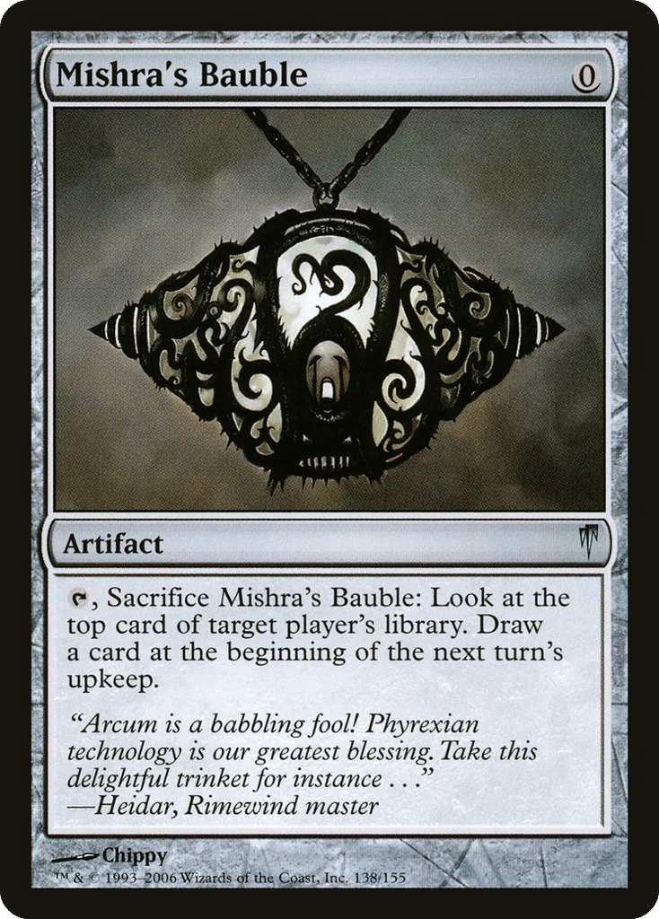 Mishra's Bauble · Coldsnap