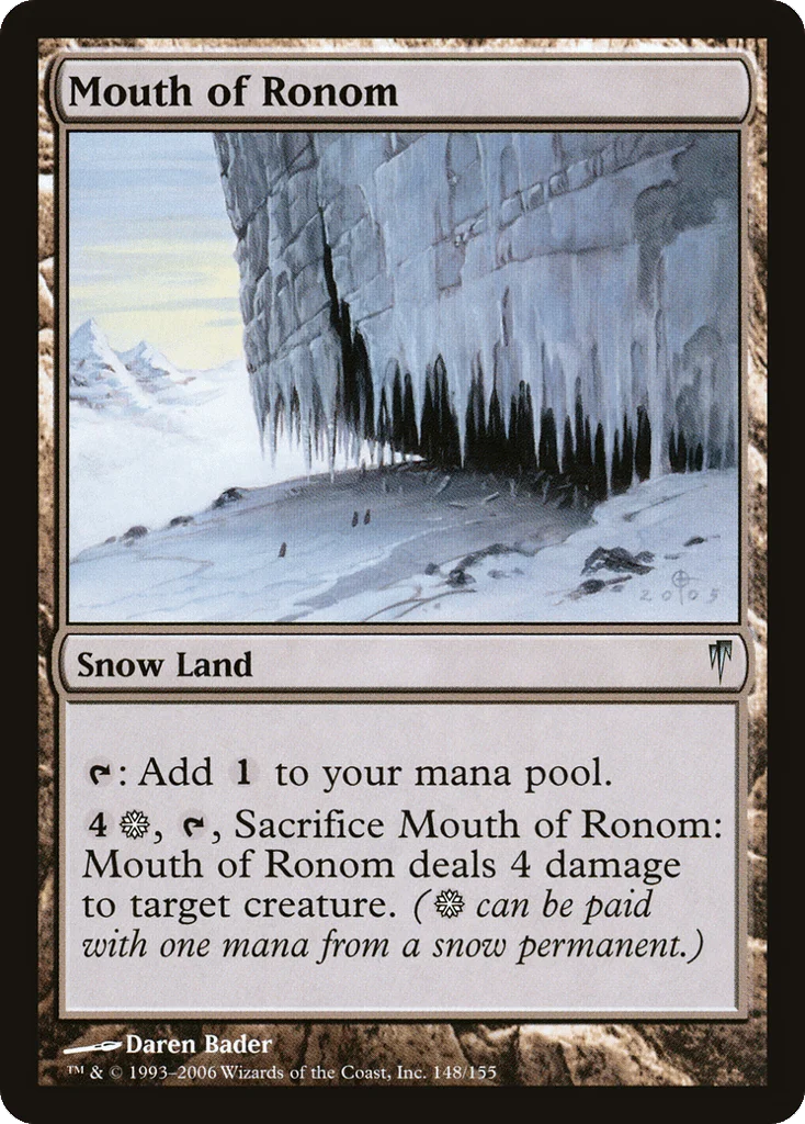 Mouth of Ronom · Coldsnap