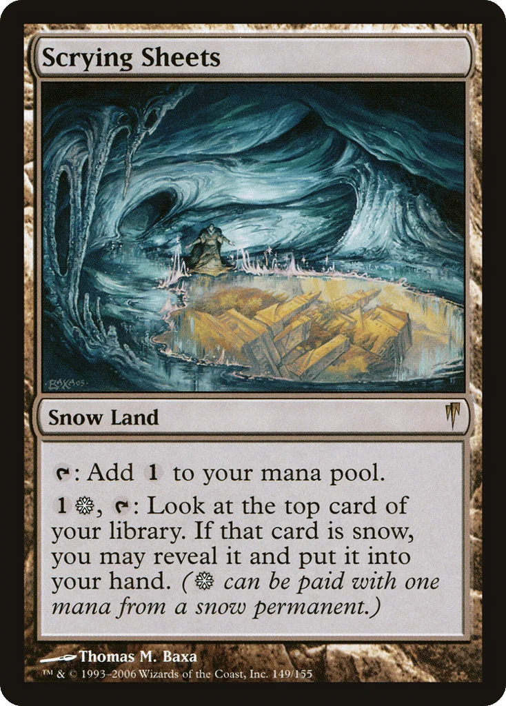 Scrying Sheets · Coldsnap