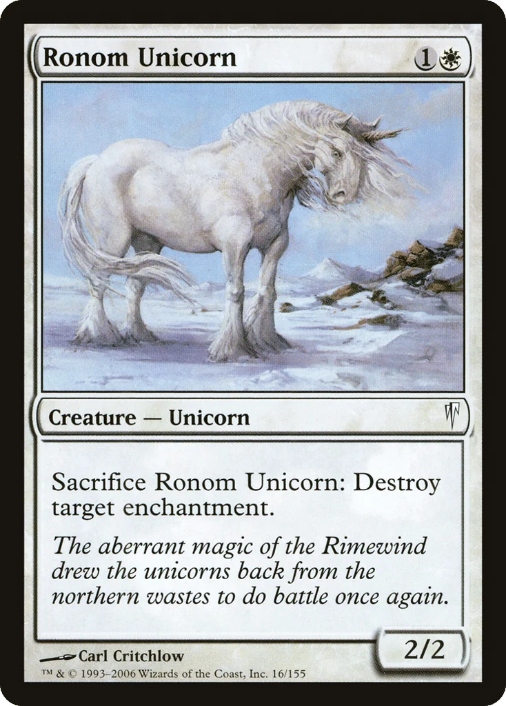 Ronom Unicorn · Coldsnap