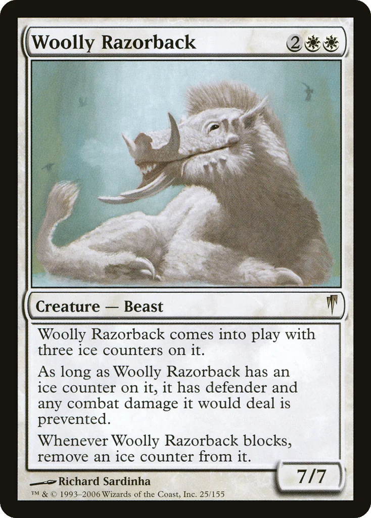 Woolly Razorback · Coldsnap