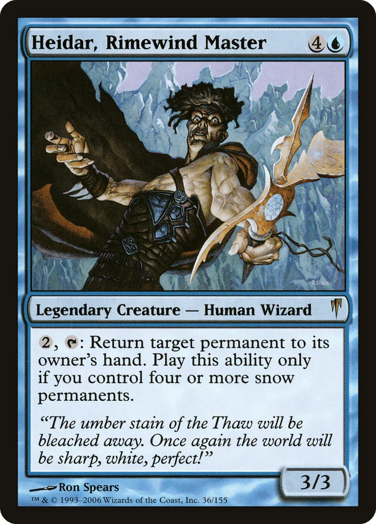 Heidar, Rimewind Master · Coldsnap