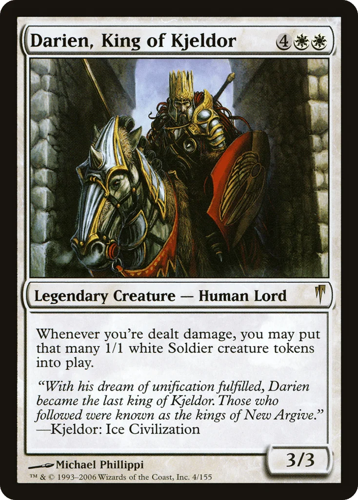 Darien, King of Kjeldor · Coldsnap