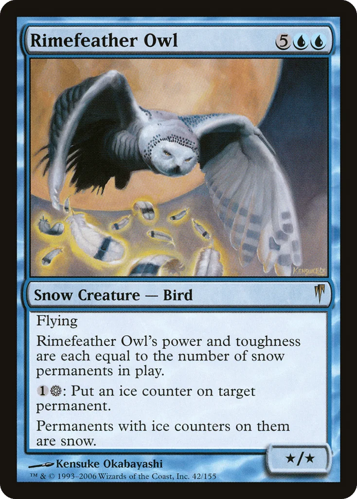 Rimefeather Owl · Coldsnap