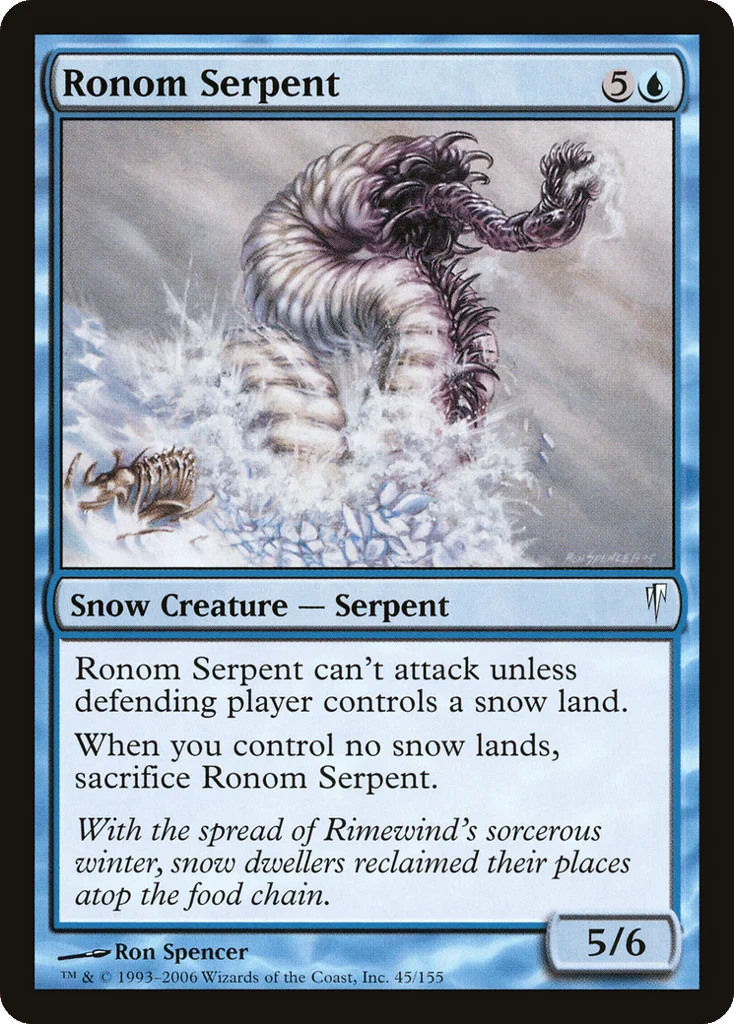 Ronom Serpent · Coldsnap