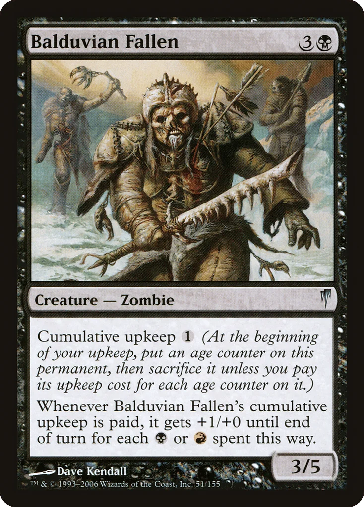 Balduvian Fallen · Coldsnap