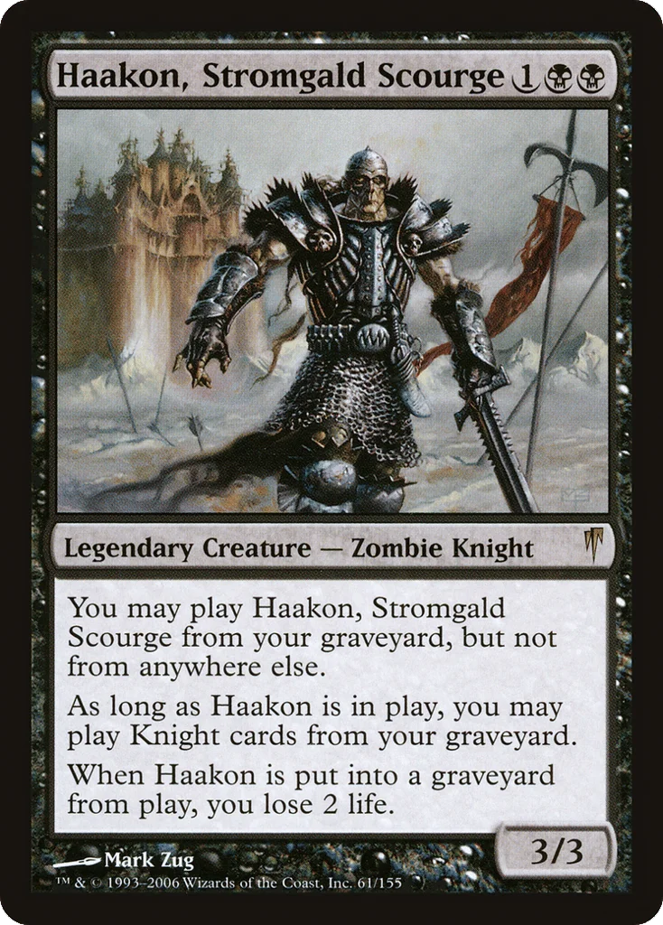 Haakon, Stromgald Scourge · Coldsnap
