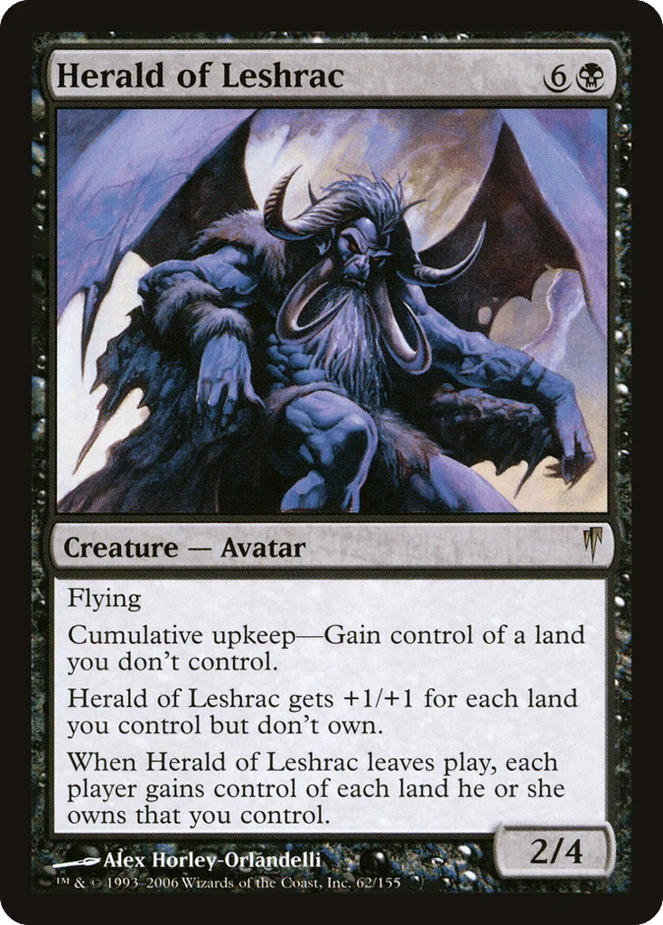 Herald of Leshrac · Coldsnap