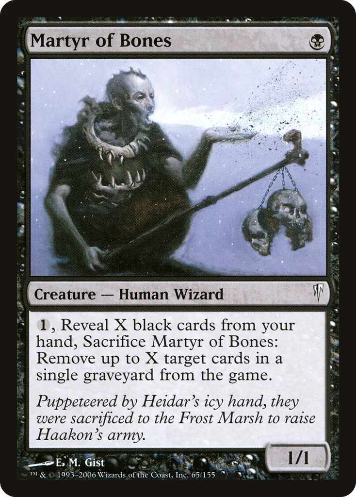Martyr of Bones · Coldsnap