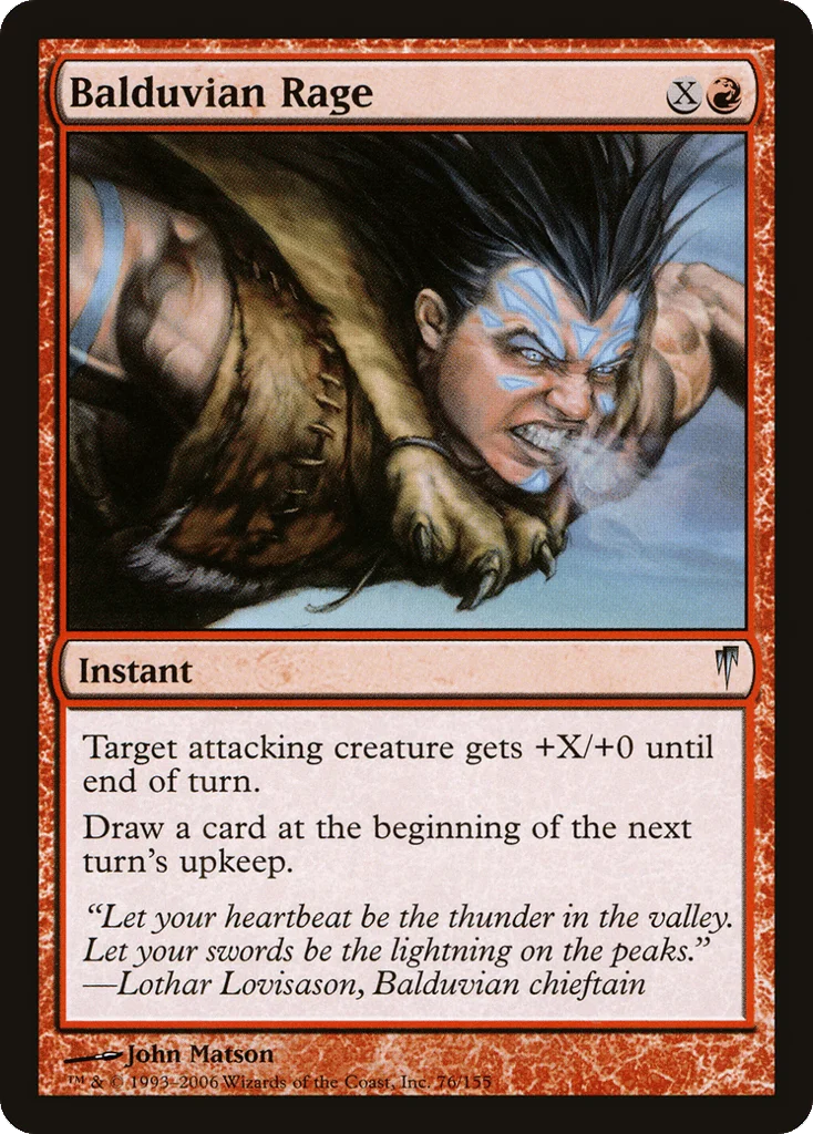 Balduvian Rage · Coldsnap