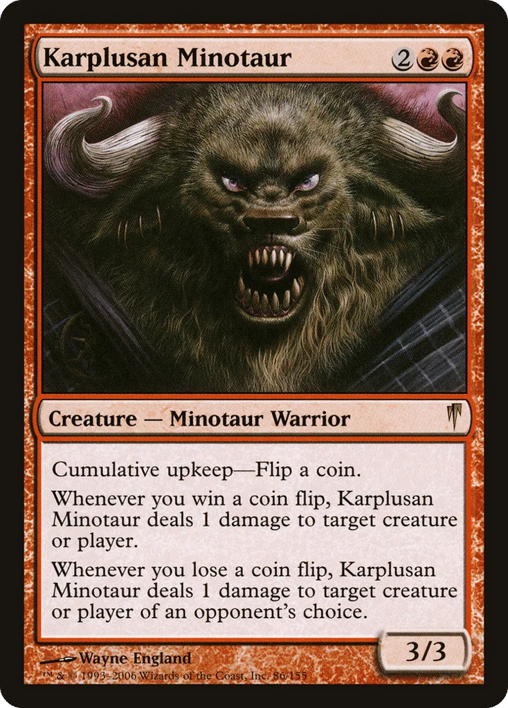 Karplusan Minotaur · Coldsnap