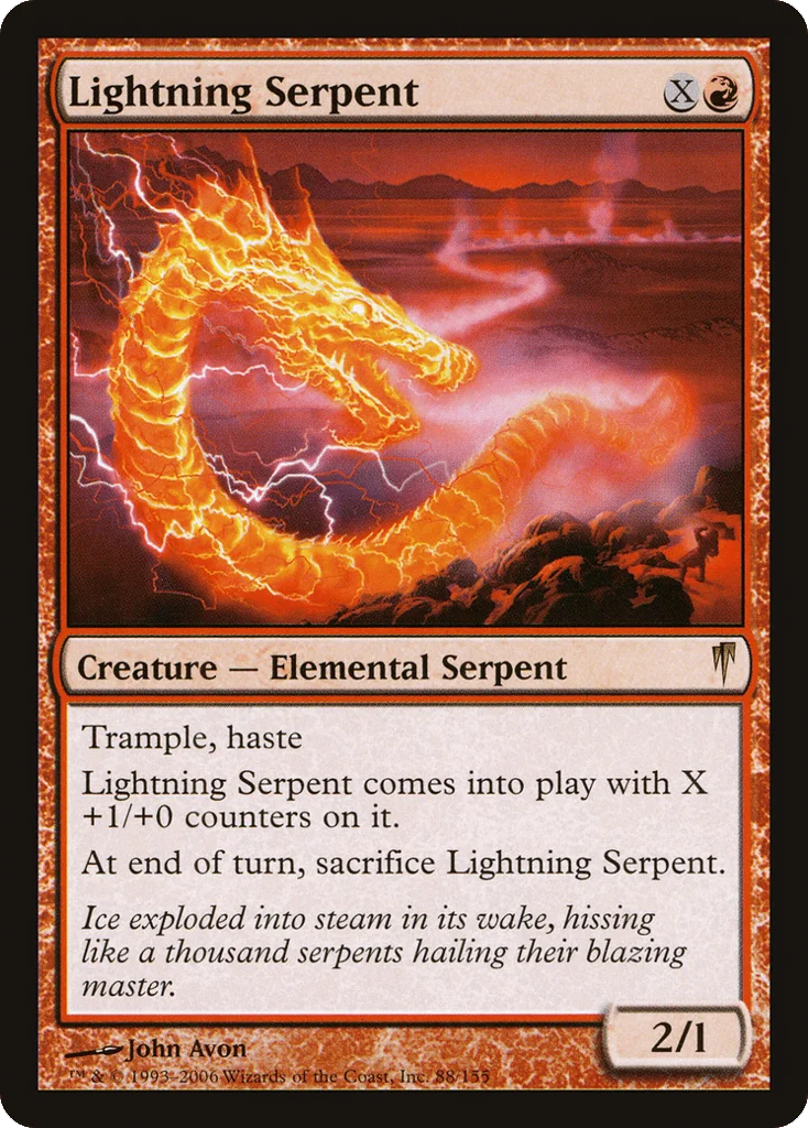 Lightning Serpent · Coldsnap