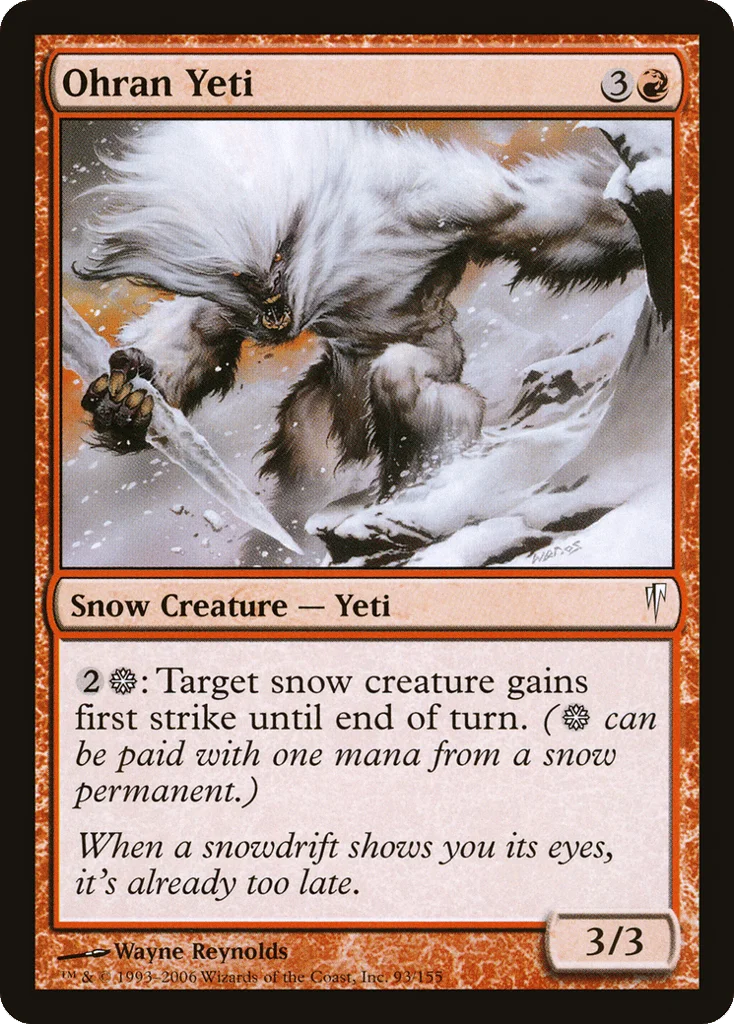 Ohran Yeti · Coldsnap
