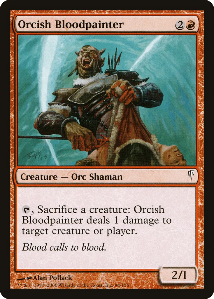 Orcish Bloodpainter · Coldsnap