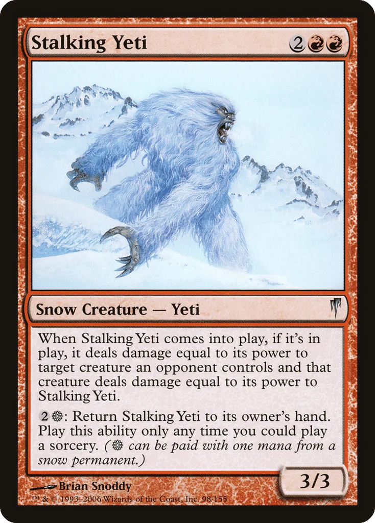 Stalking Yeti · Coldsnap