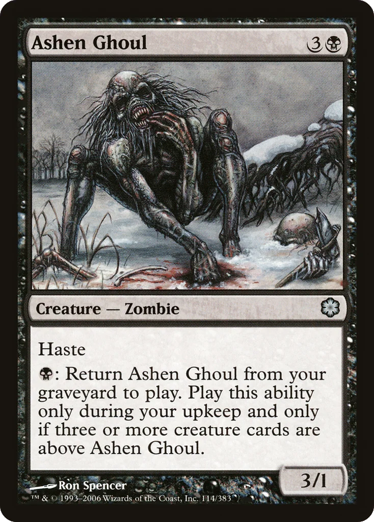Ashen Ghoul · Coldsnap Theme Decks
