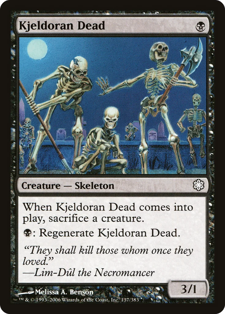 Kjeldoran Dead · Coldsnap Theme Decks