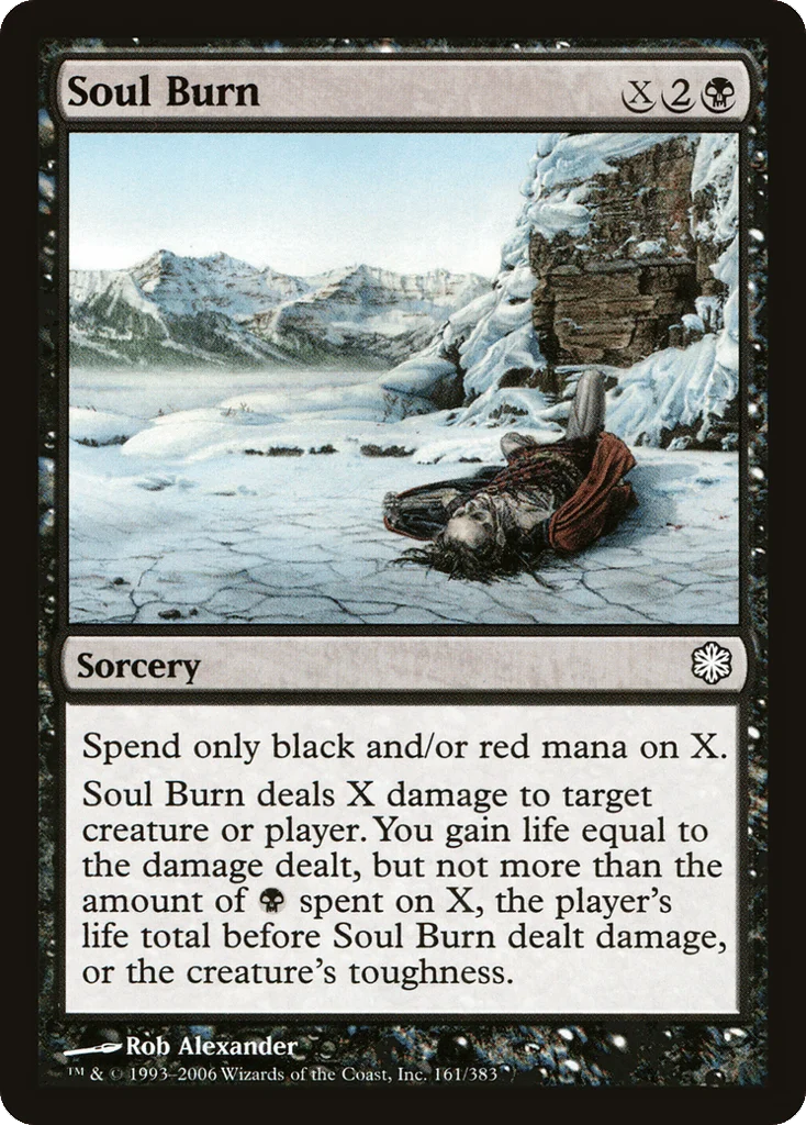 Soul Burn · Coldsnap Theme Decks