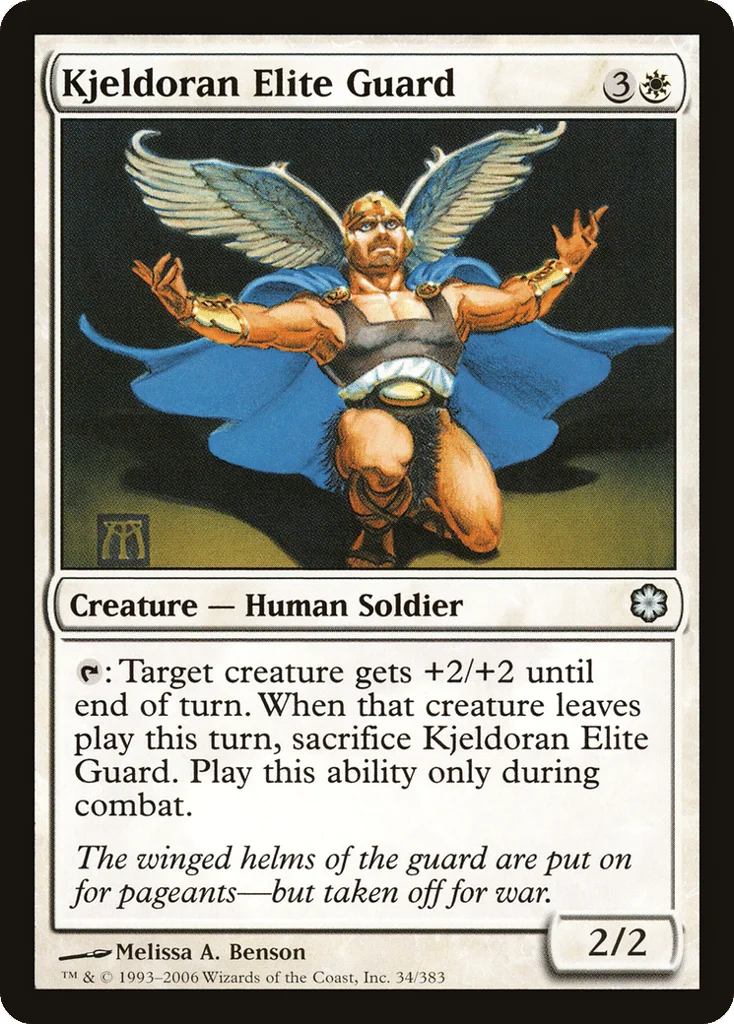 Kjeldoran Elite Guard · Coldsnap Theme Decks