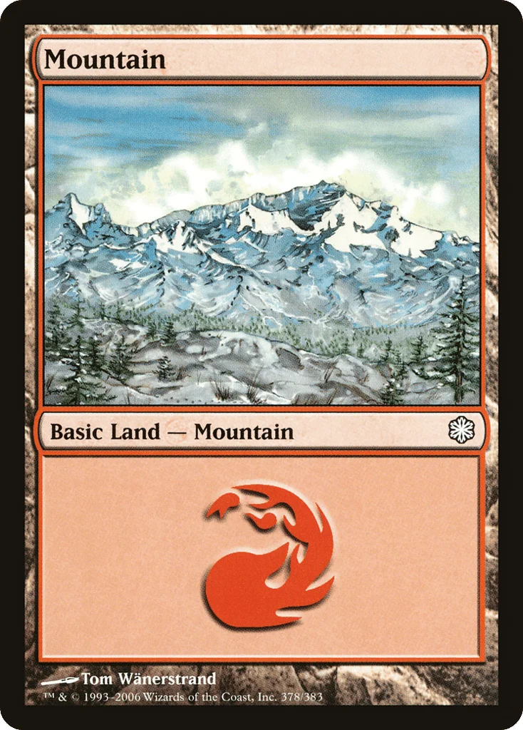 Mountain · Coldsnap Theme Decks