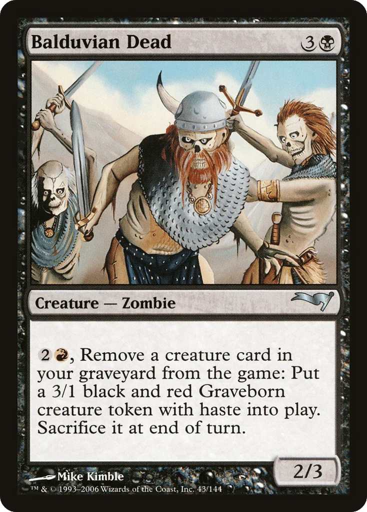 Balduvian Dead · Coldsnap Theme Decks