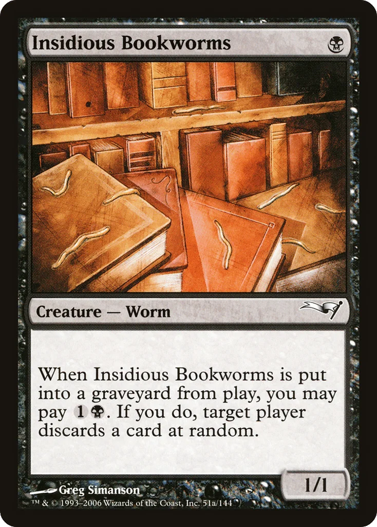 Insidious Bookworms · Coldsnap Theme Decks