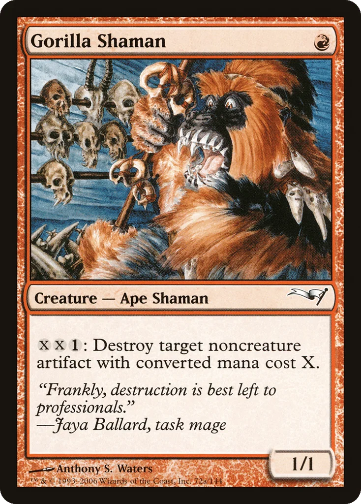 Gorilla Shaman · Coldsnap Theme Decks