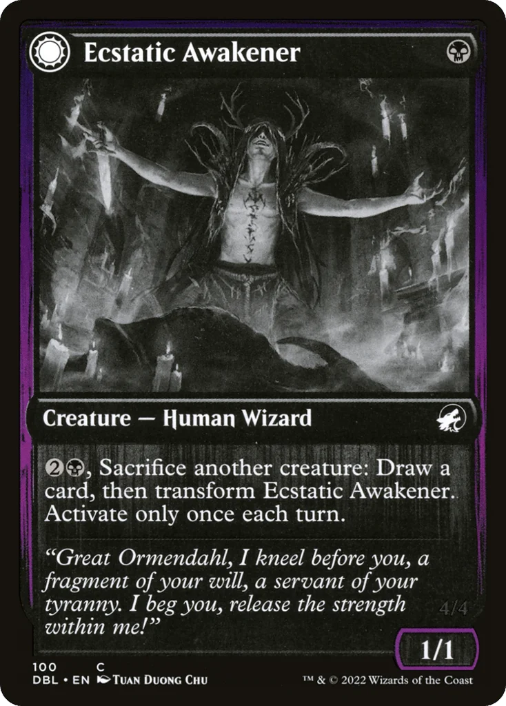 Ecstatic Awakener // Awoken Demon · Innistrad: Double Feature
