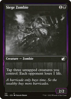 Siege Zombie