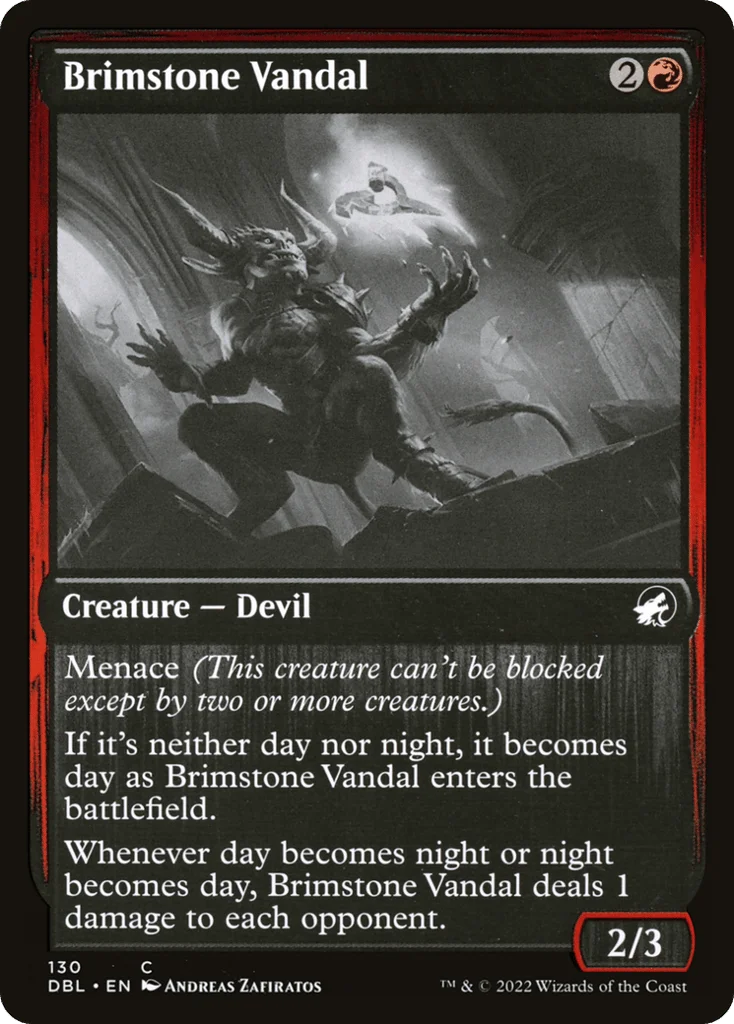 Brimstone Vandal · Innistrad: Double Feature