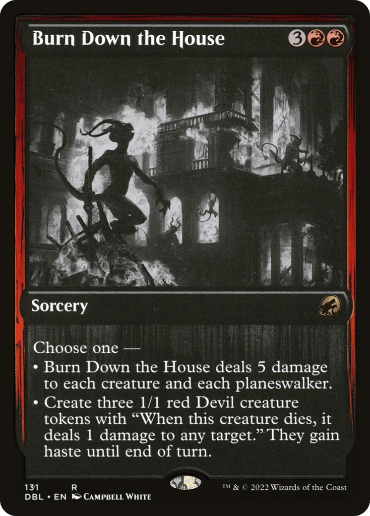 Burn Down the House · Innistrad: Double Feature