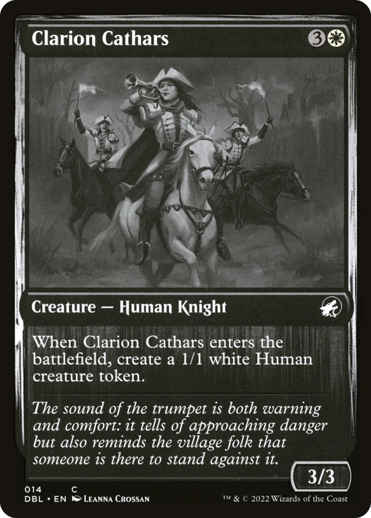 Clarion Cathars · Innistrad: Double Feature