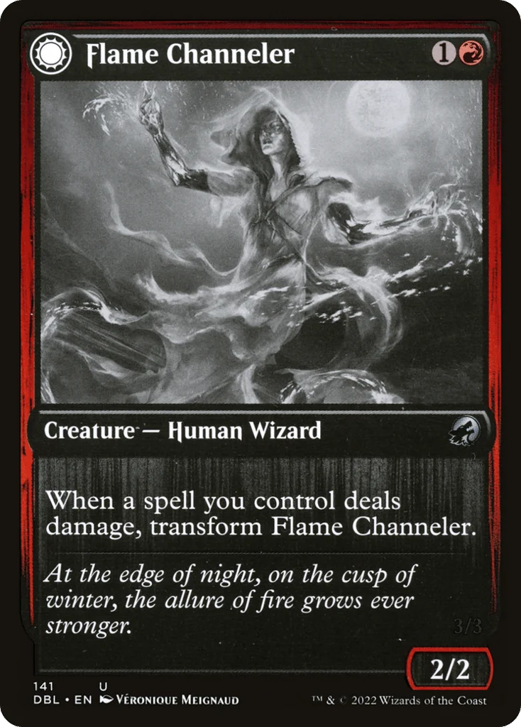 Flame Channeler // Embodiment of Flame · Innistrad: Double Feature