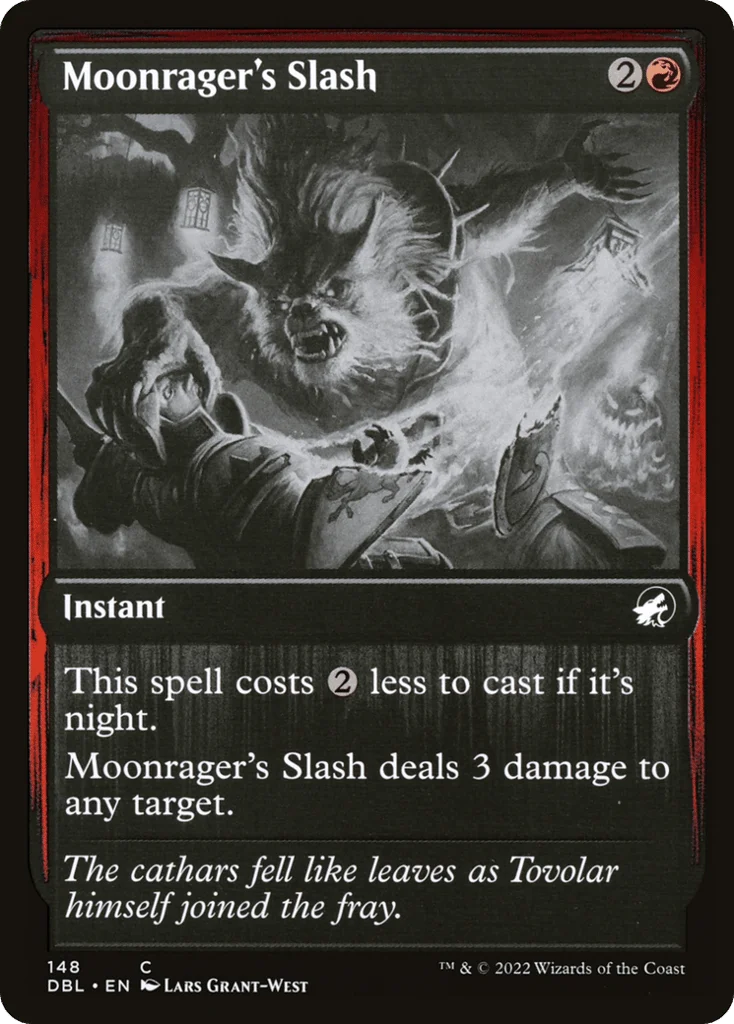 Moonrager's Slash · Innistrad: Double Feature