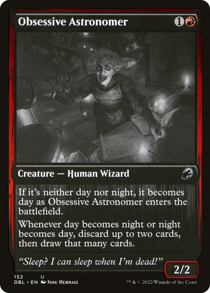 Obsessive Astronomer · Innistrad: Double Feature