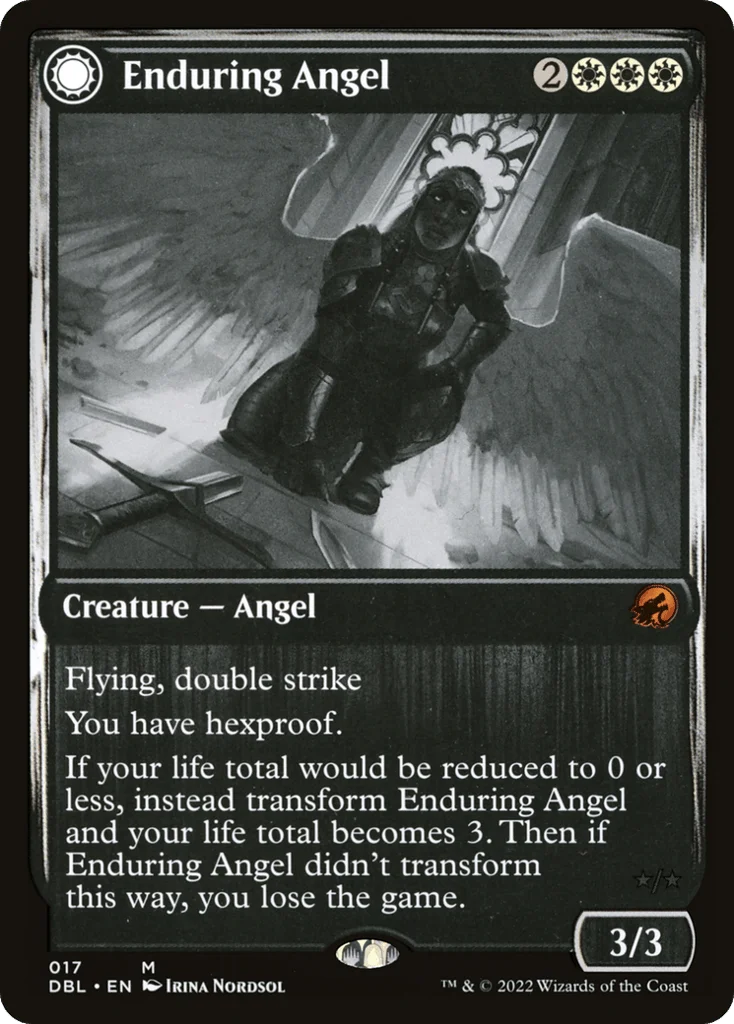 Enduring Angel // Angelic Enforcer · Innistrad: Double Feature