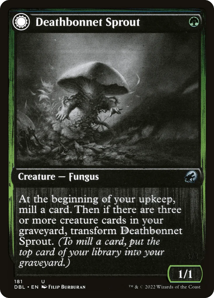 Deathbonnet Sprout // Deathbonnet Hulk · Innistrad: Double Feature