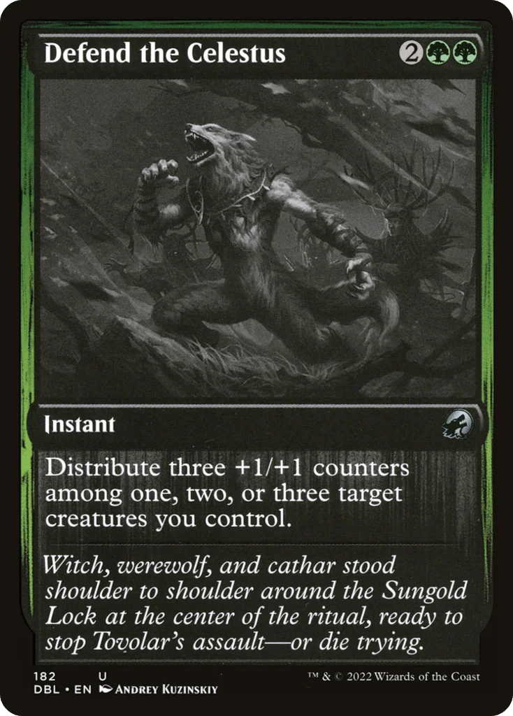 Defend the Celestus · Innistrad: Double Feature