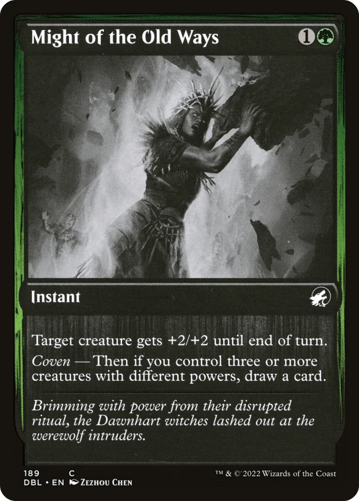 Might of the Old Ways · Innistrad: Double Feature