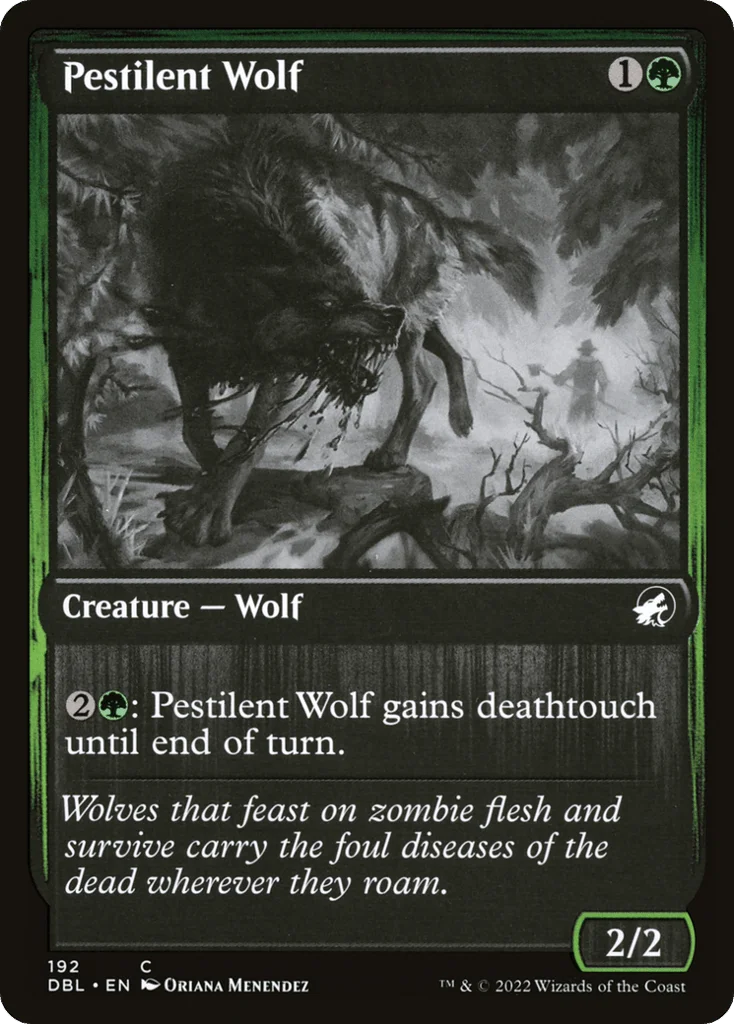 Pestilent Wolf · Innistrad: Double Feature