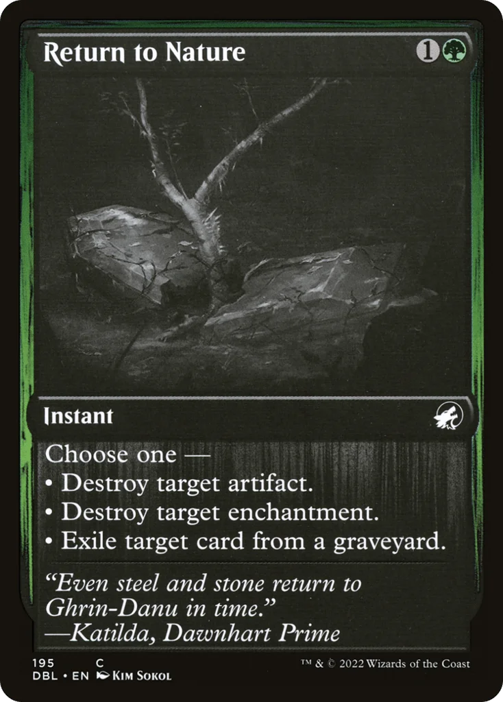 Return to Nature · Innistrad: Double Feature