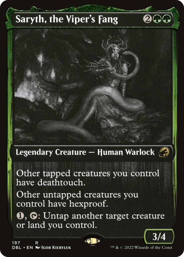 Saryth, the Viper's Fang · Innistrad: Double Feature