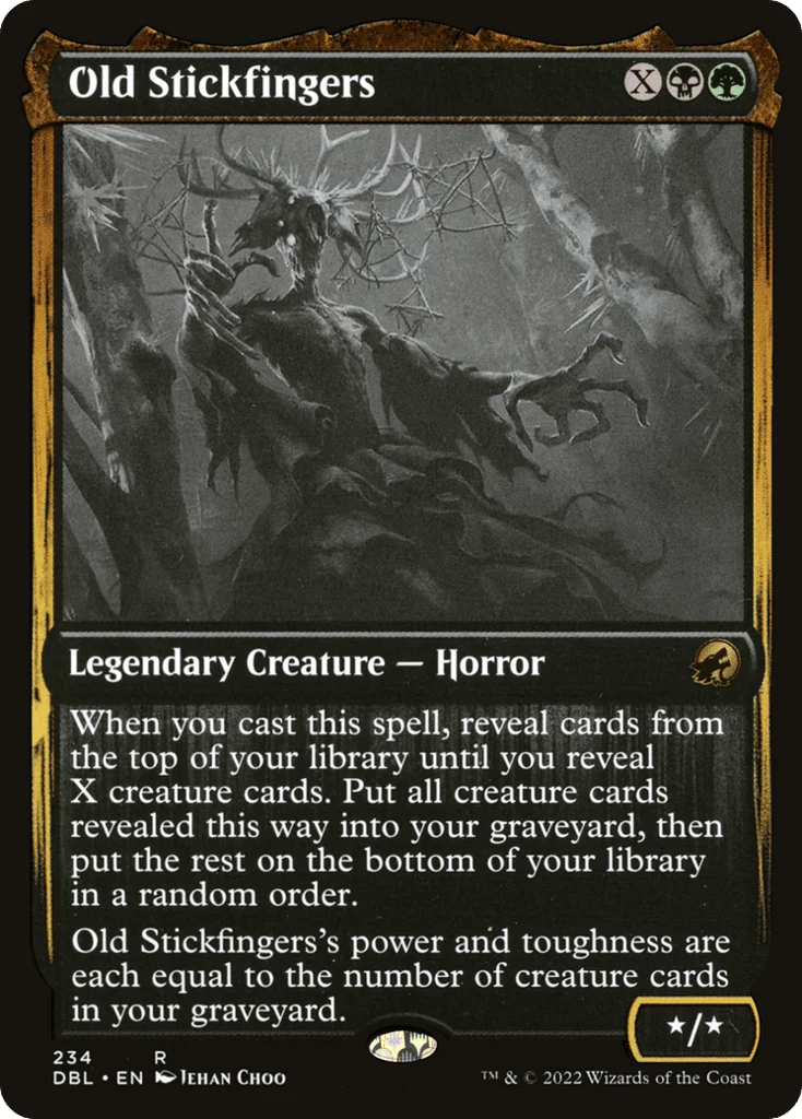 Old Stickfingers · Innistrad: Double Feature