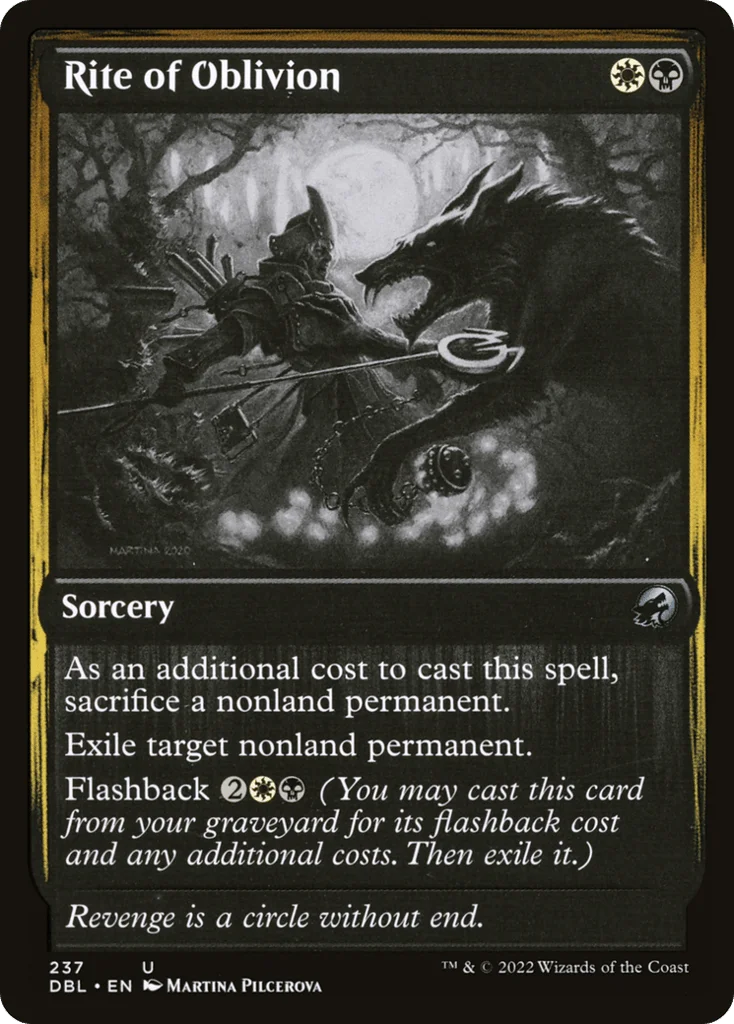 Rite of Oblivion · Innistrad: Double Feature